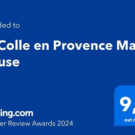 La Colle En Provence Main House Villa Sigonce Eksteriør bilde