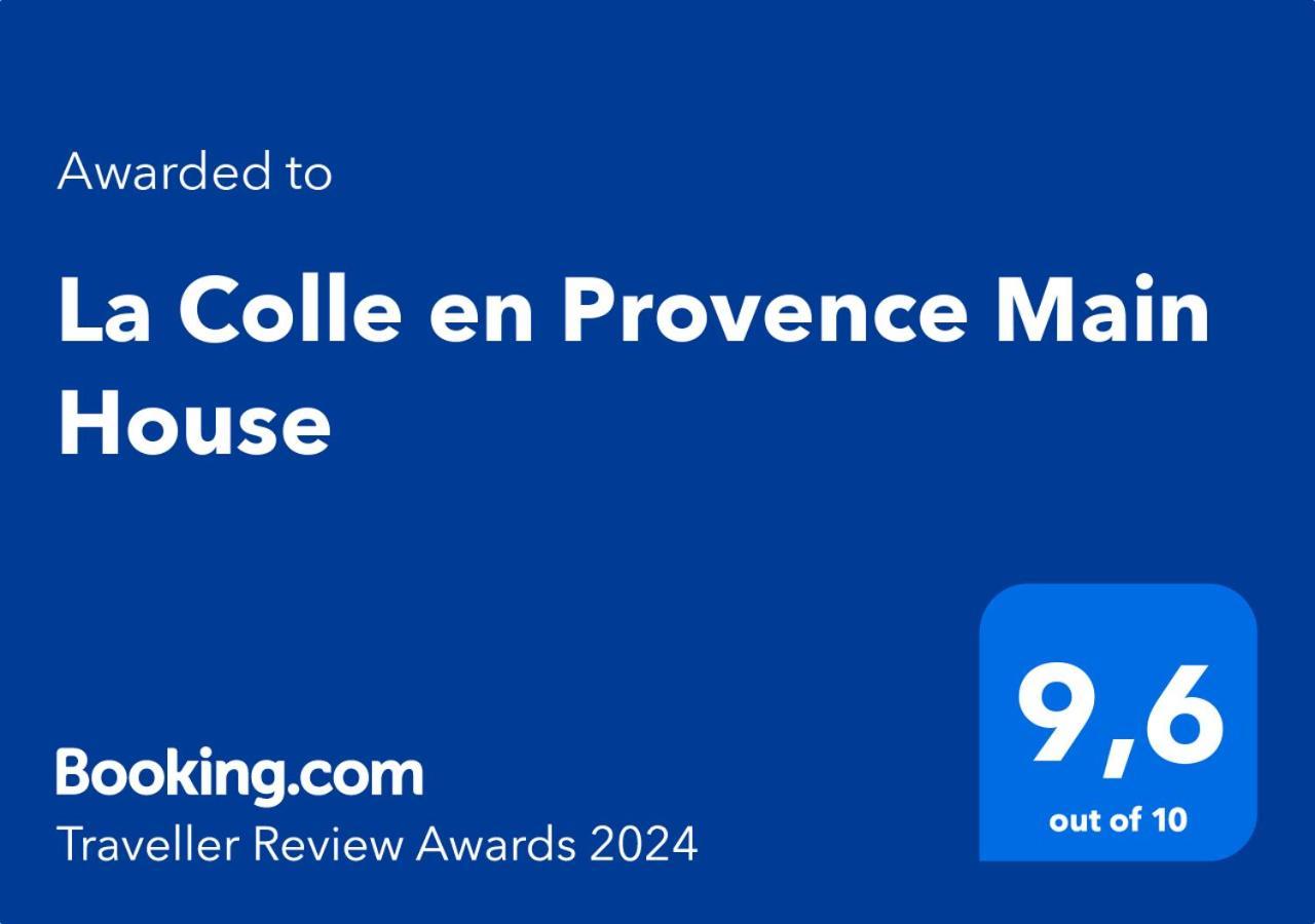 La Colle En Provence Main House Villa Sigonce Eksteriør bilde